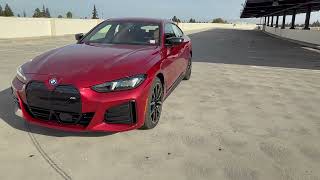 First look at the 2025 i4 M50 in Vegas Red | 4K