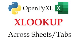 XLOOKUP Entire Columns Across Tabs with OpenPyXL
