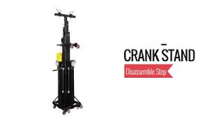 Tourgo Heavy Duty Crank Stand 7m 260KG Lifting Tower For Event Lighting Truss