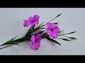 How To Make Mexican Petunia Flower From Crepe Paper  / Paper Flower / Góc nhỏ Handmade