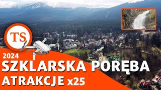 Szklarska Poręba - Atrakcje (25x) i ciekawe miejsca - 2024 + ujęcia z drona