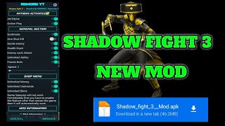 NEW ! SHADOW FIGHT 3 MOD v1.40.3  - GAMEPLAY || ENEMY SHOCK PLAYER ROCK