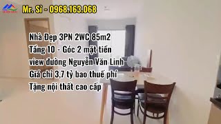 Bán Nhà 85m2 WestGate Căn Góc Tầng 10 view đường Nguyễn Văn Linh rất đẹp