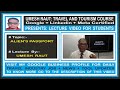 Travel And Tourism Course | Lecture Video By Umesh Raut | Alien's Passport