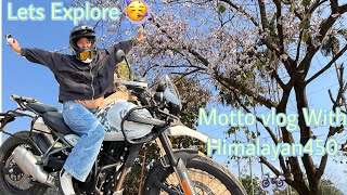 Motto Vlog🏍️ | With My Himalayan450 | Off-roading 🏍️