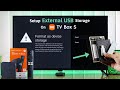 Xiaomi Mi TV Box: How To Expand Storage! [Setup External Storage]