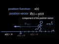 1.2 position vector in 1d