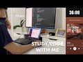 Study/Code with me w/ lofi music [2 hours real time]