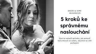 WEBINÁŘ: 5 kroků ke správnému naslouchání