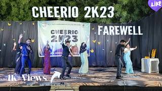 MLVTEC CHEERIO 2K23 FAREWELL PARTY 32th batch Last performance at MLVTEC #tereliye