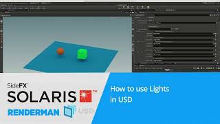 Houdini/Solaris, USD \u0026 RenderMan for Beginners #9 | How to Use Lights in USD