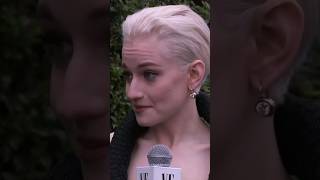 Julia Garner gives advice on how to write an acceptance speech! #shorts