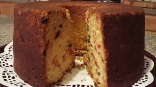 BARBADOS CHRISTMAS POUND CAKE (MY VERSION)