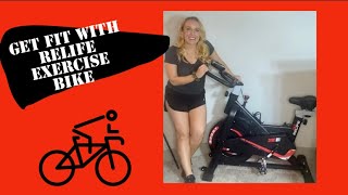 Get Fit With RELIFE Exercise Bike | Best Small Space Home Exercise Equipment | Indoor Cycling