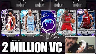 I Spent 2 Million VC to Pull Dark Matter Julius Erving and We Pulled Multiple Opals NBA 2K25 MyTeam