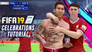 FIFA 19 ALL CELEBRATIONS TUTORIAL | Xbox and Playstation
