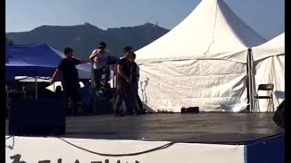 151006 Jaejoong at 13th Ground Forces Festival - Magic show