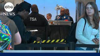 TSA agents struggle to make ends meet amid shutdown