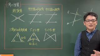 中2数学 平行と合同・三角形と四角形 角の性質