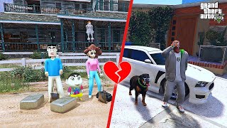 Shinchan Going Home To His MOM and DAD | Shinchan Left Franklin in GTA 5 | Amaan Ansari (Part 1)