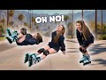 How To FALL, prevent falling and overcome the fear of falling on ROLLERBLADES (inline skates) ❣️