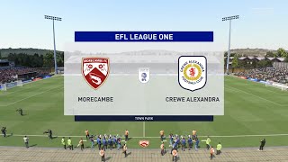 FIFA 22 | Morecambe vs Crewe Alexandra - EFL League One | Gameplay