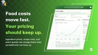 Food Cost Calculator for Chefs: Recipe Costing, Menu Pricing & Catering Software