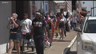 Tyler Drag and Pride Walk