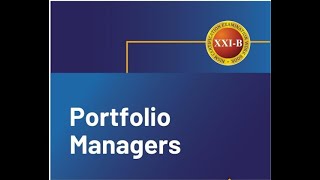 NISM-Series-XXI-B: Portfolio Managers Certification Examination