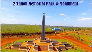 Mondulkiri Province Tent Camping Trip 2 - Lunch at 2 December Memorial Park