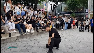 20220709 HONGDAE BUSKING 홍대 신인 혼성댄스팀 비아워(BE OUR) 버스킹 14 - SuperM 슈퍼엠 ‘호랑이 (Tiger Inside)’