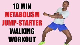 10 Minute METABOLISM JUMP-STARTER Walking Workout at Home