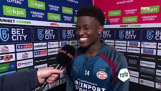 Babadi over contractverlenging: "Vertrouwen in dat alles goedkomt" | Volendam 1-5 PSV | #volpsv
