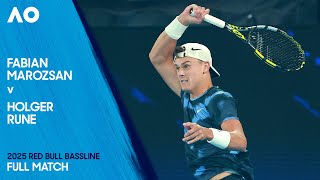 Fabian Marozsan v Holger Rune Full Match | Red Bull Baseline Australian Open 2025