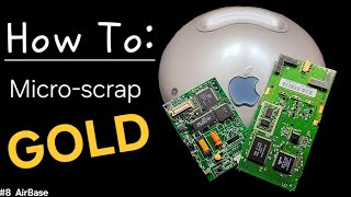 How to Find GOLD in Electronics #gold #howto #scraplife  #ewaste #microscrapping #fun #hobby