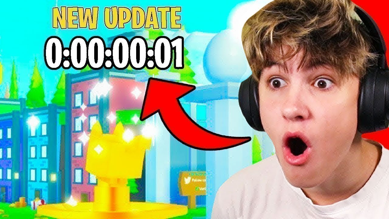 Nový Update V Pet Simulatoru 99 Youtube