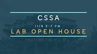 CSSA FA21 Lab Open House Promo