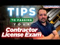 Pass Your Contractors License Exam: Essential Tips and Strategies