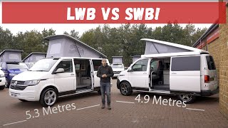 VW Transporter SWB vs LWB