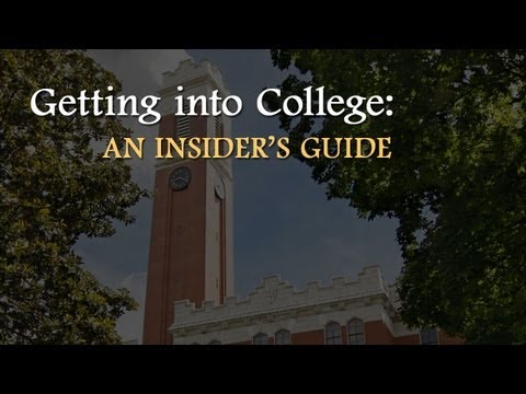 Insider's guide to admissions Insider's guide to admissions