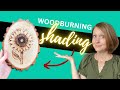 Pyrography Shading Tutorial Sunflower | Crate Club Woodburning Project