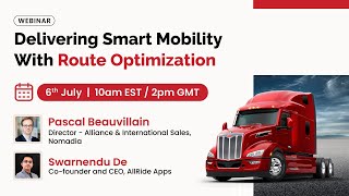 Route Optimization - AllRide Apps Webinar