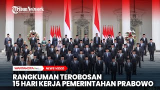 Rangkuman Terobosan 15 Hari Pemerintahan Prabowo, Tangkap Puluhan Koruptor hingga Copot Pejabat