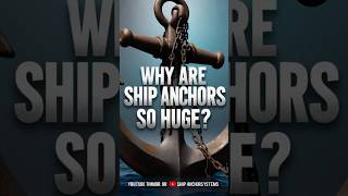 Why Ship Anchor Is Huge? #anchor #maritime #lifeatsea #maritimelife #facts #shipnavigation #ship