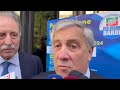 Tajani: 