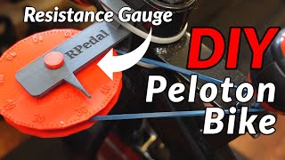 ADD A RESISTANCE GAUGE to the $400 DIY PELOTON BIKE // rPedal Resistance Indicator