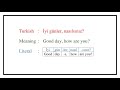 pronunciation of İyi günler good day in turkish pronunciation lesson 2