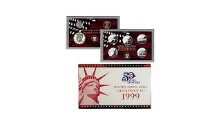 1999 San Francisco Mint Silver Proof Set