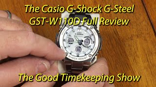 G-Steel Watch GST-W110D Full Review