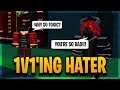 [RO-GHOUL] 1V1'ING A RANDOM TOXIC HATER IN ARENA!!!